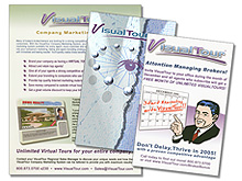 Various VisualTour print marketing